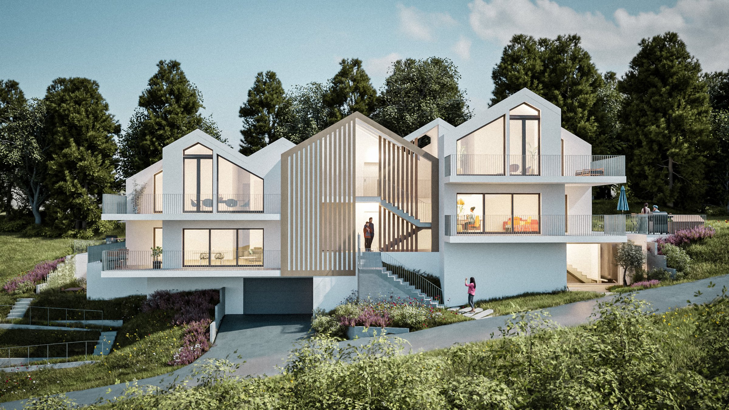 Architektur Visualisierung