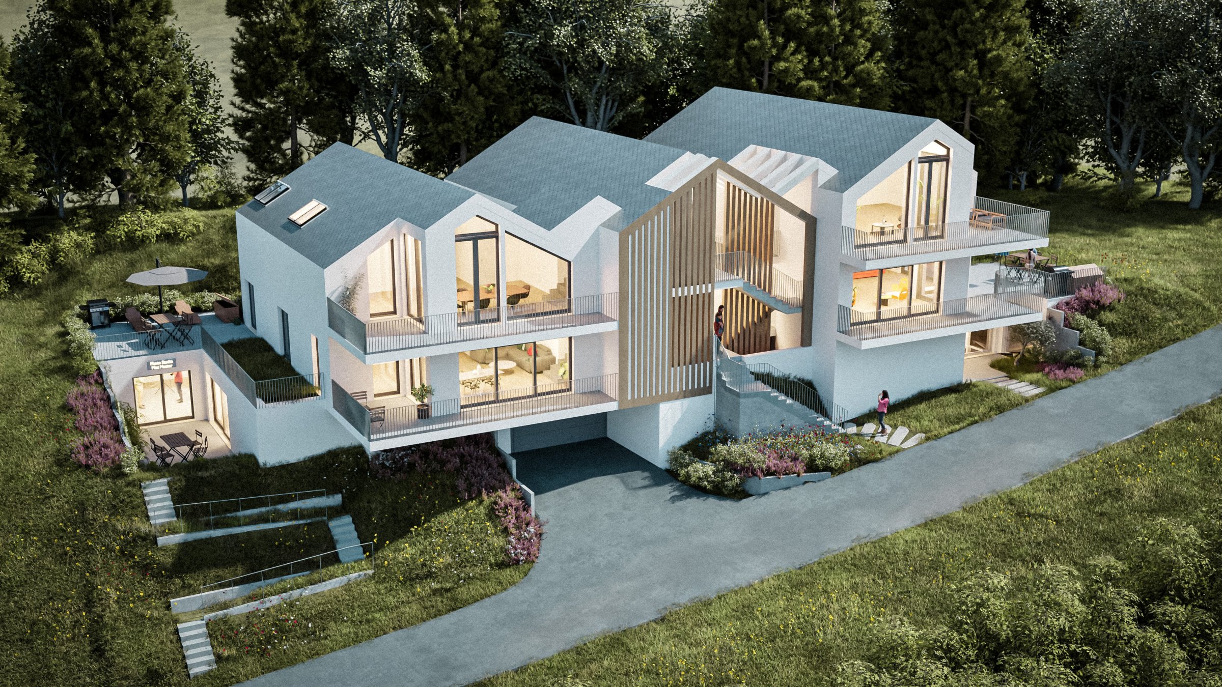 Architektur Visualisierung