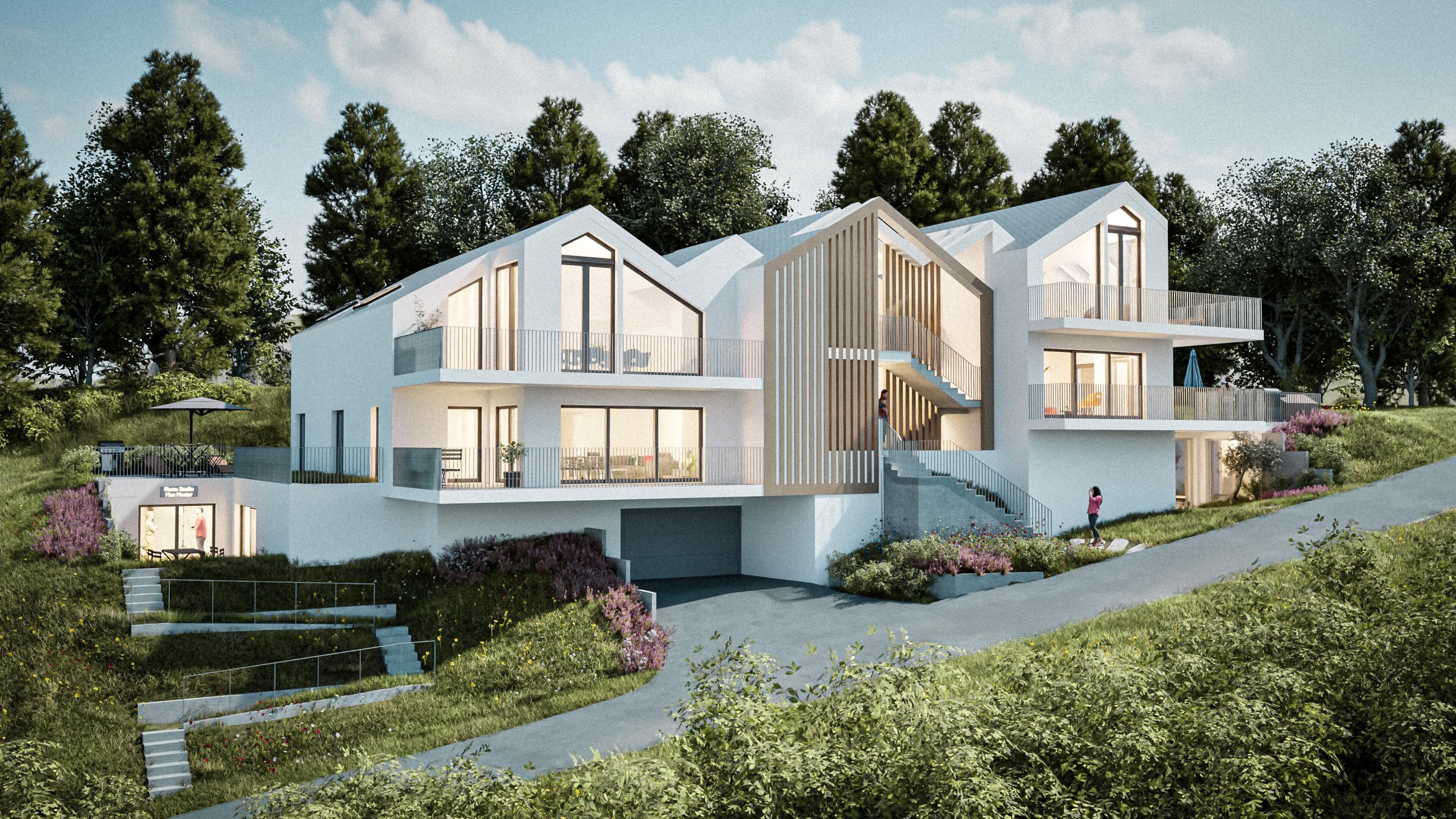Architektur Visualisierung